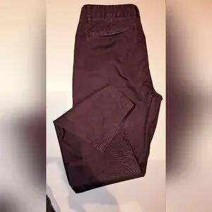 Bonobos Dark Plum Slim Chinos